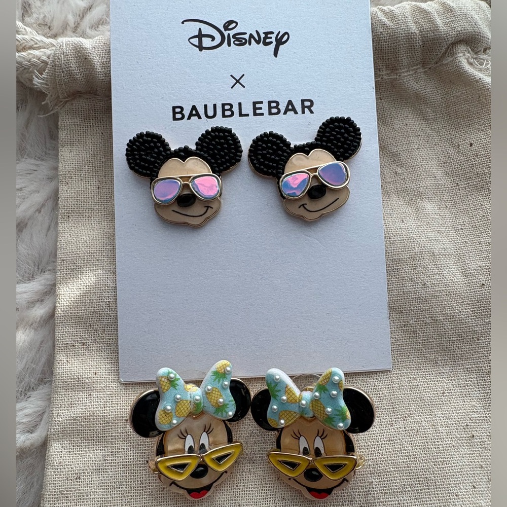 Lot of Disney Baublebar Earrings ✨